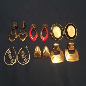 Post earrings bundle